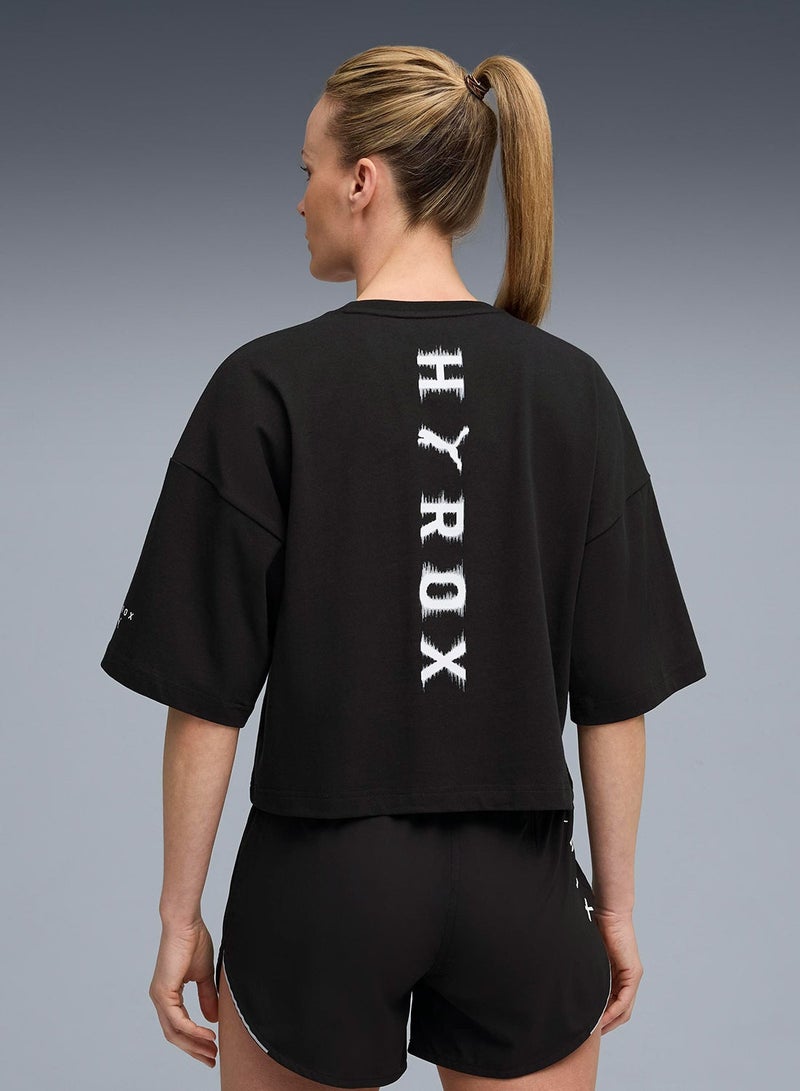 PUMA Hyrox Cropped Lifestyle T-Shirt - Image 2